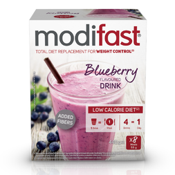 Intensiv Milchshake Blaubeere