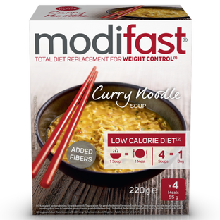 Intensiv Suppe Curry-Nudel