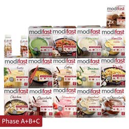 Intensiv Vollständiges Programm Diätpaket - Phase A+B+C							